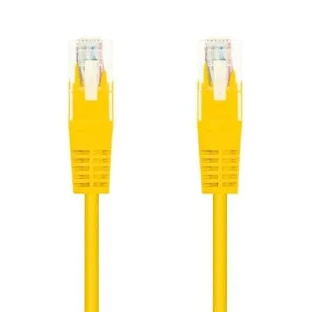 Cable de Red RJ45 UTP Nanocable 10.20.0400-Y Cat.6/ 50cm/ Amarillo - PixelPlaza