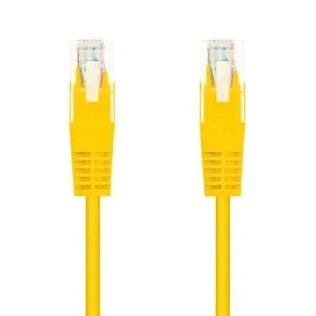 Cable de Red RJ45 UTP Nanocable 10.20.0400-Y Cat.6/ 50cm/ Amarillo - PixelPlaza