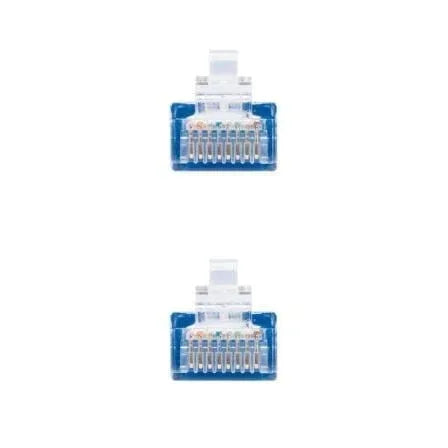 Cable de Red RJ45 UTP Nanocable 10.20.0401-BL Cat.6/ 1m/ Azul - PixelPlaza