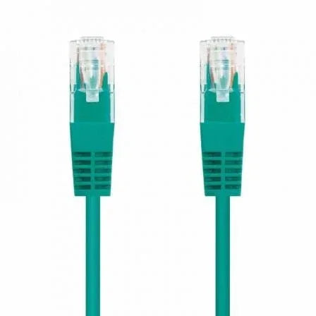 Cable de Red RJ45 UTP Nanocable 10.20.0401-GR Cat.6/ 1m/ Verde - PixelPlaza