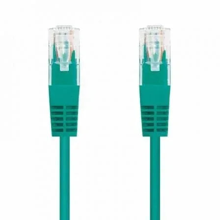 Cable de Red RJ45 UTP Nanocable 10.20.0401-GR Cat.6/ 1m/ Verde - PixelPlaza