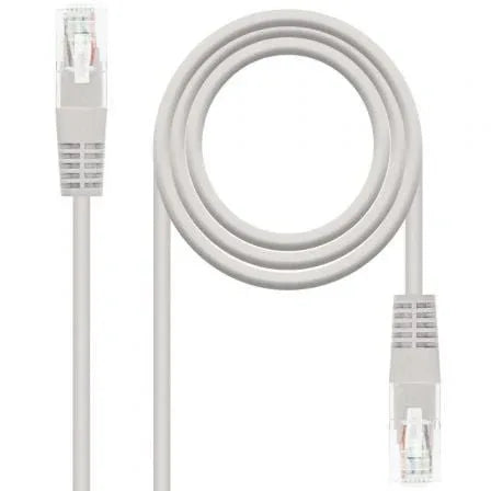 Cable de Red RJ45 UTP Nanocable 10.20.0401-L150 Cat.6A/ 1.5m/ Gris - PixelPlaza