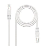 Cable de Red RJ45 UTP Nanocable 10.20.0402-W Cat.6/ 2m/ Blanco - PixelPlaza