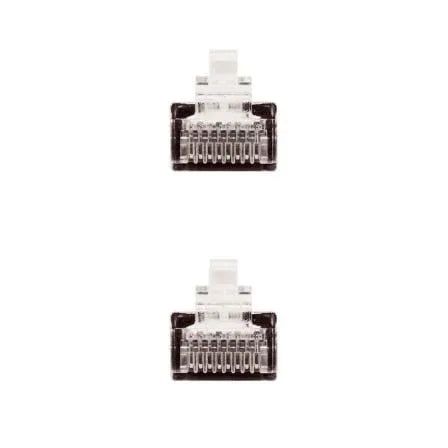 Cable de Red RJ45 UTP Nanocable 10.20.0403-BK Cat.6/ 3m/ Negro - PixelPlaza