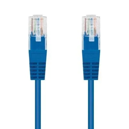Cable de Red RJ45 UTP Nanocable 10.20.0403-BL Cat.6/ 3m/ Azul - PixelPlaza