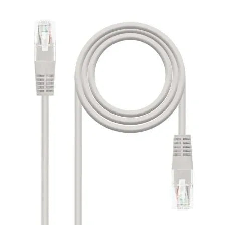 Cable de Red RJ45 UTP Nanocable 10.20.0420 Cat.6/ 20m/ Gris - PixelPlaza