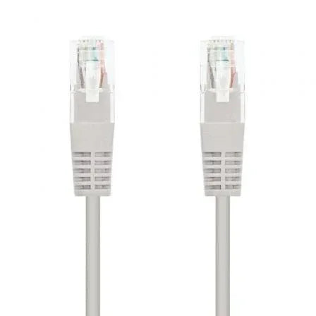Cable de Red RJ45 UTP Nanocable 10.20.0425 Cat.6/ 25m/ Gris - PixelPlaza