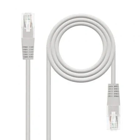 Cable de Red RJ45 UTP Nanocable 10.20.0430 Cat.6/ 30m/ Gris - PixelPlaza