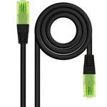 Cable de Red RJ45 UTP Nanocable 10.20.1403-BK Cat.6/ 3m/ Negro - PixelPlaza