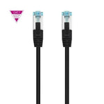 Cable de Red RJ45 SFTP Nanocable 10.20.1701-BK Cat.7/ 1m/ Negro - PixelPlaza