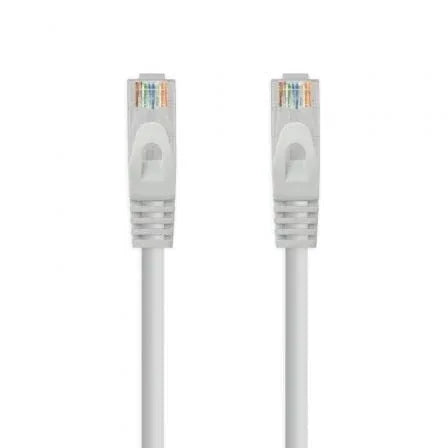 Cable de Red RJ45 UTP Nanocable 10.20.1810 Cat.6/ 10m/ Gris - PixelPlaza