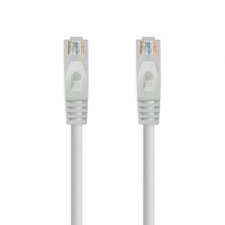 Cable de Red RJ45 UTP Nanocable 10.20.1815 Cat.6A/ 15m/ Gris - PixelPlaza
