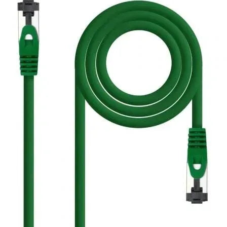 Cable de Red RJ45 SSTP Nanocable 10.20.2000-GR Cat.8.1/ 50cm/ Verde - PixelPlaza