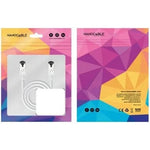 Cable de Red RJ45 SSTP Nanocable 10.20.2000-L30-W Cat.8.1/ 30cm/ Blanco - PixelPlaza