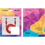 Cable de Red RJ45 SSTP Nanocable 10.20.2001-R Cat.8.1/ 1m/ Rojo - PixelPlaza