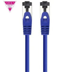 Cable de Red RJ45 SSTP Nanocable 10.20.2002-BL Cat.8.1/ 2m/ Azul - PixelPlaza