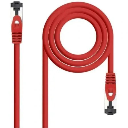 Cable de Red RJ45 SSTP Nanocable 10.20.2002-R Cat.8.1/ 2m/ Rojo - PixelPlaza