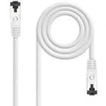 Cable de Red RJ45 SSTP Nanocable 10.20.2002-W Cat.8.1/ 2m/ Blanco - PixelPlaza