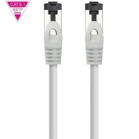 Cable de Red RJ45 SSTP Nanocable 10.20.2002 Cat.8.1/ 2m/ Gris - PixelPlaza