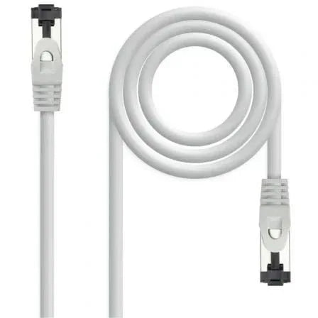 Cable de Red RJ45 SSTP Nanocable 10.20.2010 Cat.8.1/ 10m/ Gris - PixelPlaza