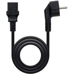 Cable Alimentación Nanocable 10.22.0103/ Schuko Macho - C13 Hembra/ 3m/ Negro - PixelPlaza