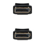 Cable DisplayPort 1.2 4K Nanocable 10.15.2301-L150/ DisplayPort Macho - DisplayPort Macho/ 1.5m/ Negro - PixelPlaza