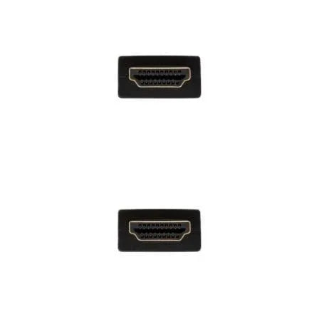 Cable HDMI 1.4 Nanocable 10.15.1700/ HDMI Macho - HDMI Macho/ 1m/ Negro - PixelPlaza