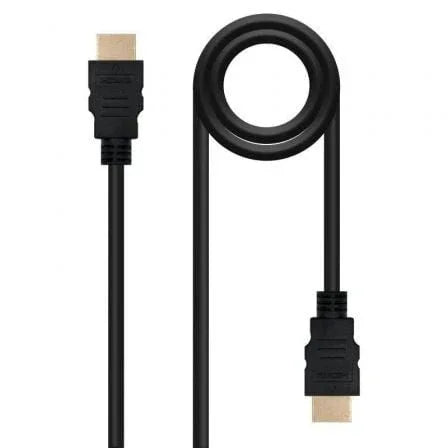 Cable HDMI 1.4 Nanocable 10.15.1710/ HDMI Macho - HDMI Macho/ 10m/ Negro - PixelPlaza