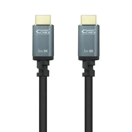 Cable HDMI Nanocable 10.15.8003/ HDMI Macho - HDMI Macho/ 3m/ Negro - PixelPlaza