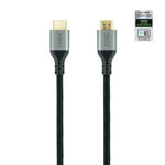 Cable HDMI 2.1 8K Nanocable 10.15.8102/ HDMI Macho - HDMI Macho/ 2m/ Certificado/ Negro - PixelPlaza