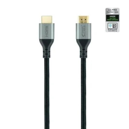 Cable HDMI 2.1 8K Nanocable 10.15.8102/ HDMI Macho - HDMI Macho/ 2m/ Certificado/ Negro - PixelPlaza