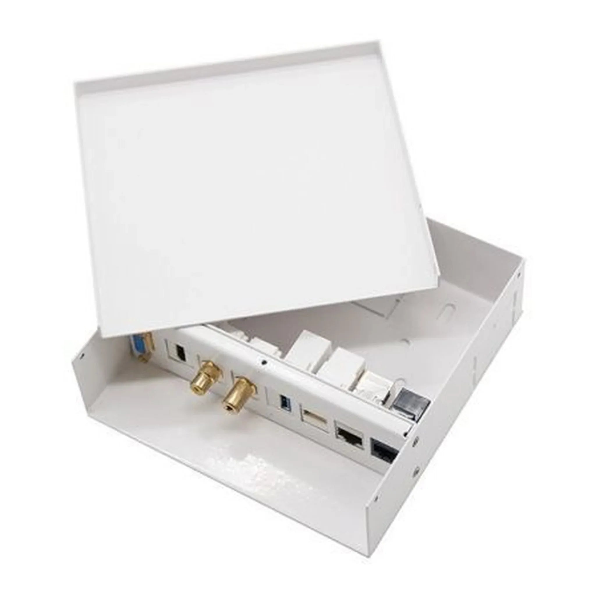 Caja de Conexiones Nanocable 10.35.0003/ VGA - HDMI - Jack 3.5 - RCA - USB 3.0 - USB 2.0 - 2x RJ45 - PixelPlaza