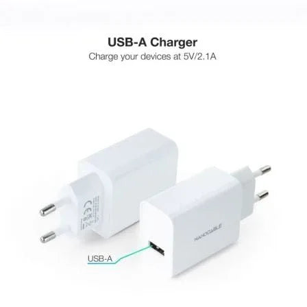 Cargador de Pared Nanocable 10.10.2003/ 1xUSB/ 10W/ Blanco - PixelPlaza