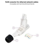 Conector RJ45 UTP Nanocable 10.21.0601/ Cat.6A/ Auto Crimpable/ 10 uds - PixelPlaza