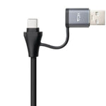 Hub USB + USB Tipo-C 3.0 Nanocable 10.03.0412/ 3xUSB/ 1xRJ45/ Gris - PixelPlaza