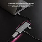 Docking Tipo-C Nanocable 10.16.1006/ 2xUSB/ 1xHDMI 4K/ 2xUSB Tipo-C/ 1xUSB Tipo-C PD - PixelPlaza