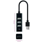 Hub USB 2.0 Nanocable 10.16.4404/ 4xUSB - PixelPlaza