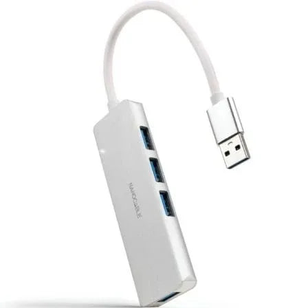 Hub USB 3.0 Nanocable 10.16.4602/ 4xUSB/ Gris - PixelPlaza