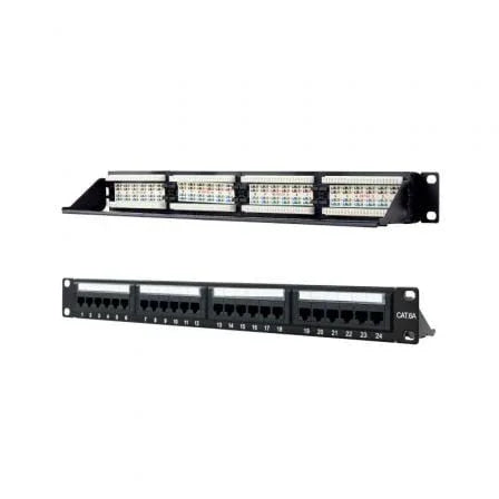 Patch Panel Nanocable 10.21.4124/ 24 Puertos/ Cat.6a/ Altura 1U - PixelPlaza