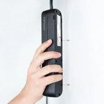 Regleta Nanocable 10.37.0006-NS-BK/ 6 Tomas de Corriente/ Cable 1.4m/ Negra - PixelPlaza