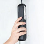 Regleta con Interruptor Nanocable 10.38.0003-BK/ 3 Tomas de Corriente/ Cable 1.4m/ Negra - PixelPlaza