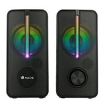 Altavoces NGS GSX-150/ 12W/ 2.0/ Negros - PixelPlaza