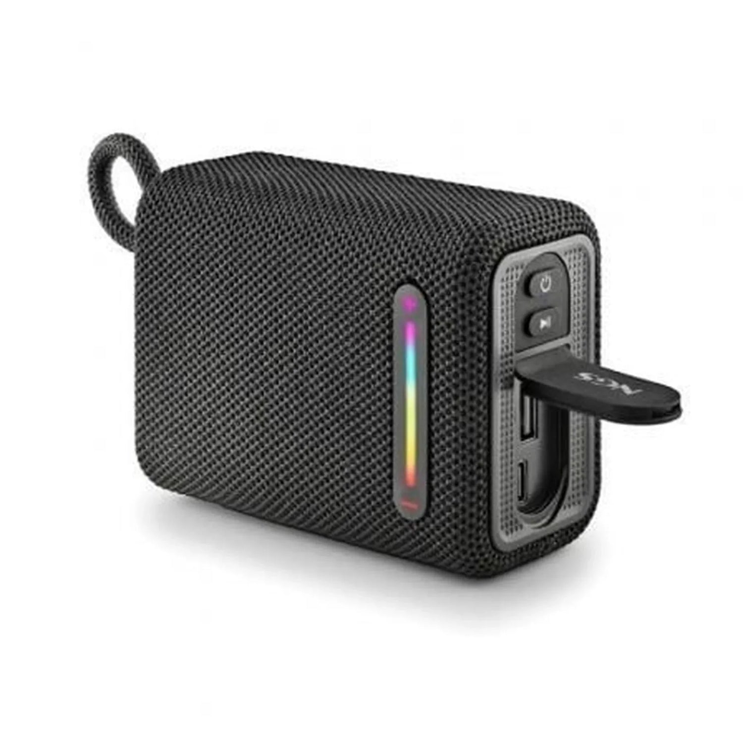 Altavoz con Bluetooth NGS Roller Furia 1/ 15W/ 2.0/ Negro - PixelPlaza