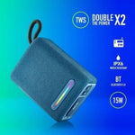 Altavoz con Bluetooth NGS Roller Furia 1/ 15W/ 2.0/ Azul - PixelPlaza