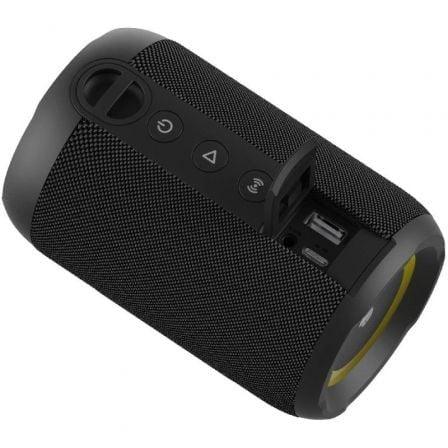 Altavoz con Bluetooth NGS Roller Furia 2 Tiny/ 20W/ 2.0/ Negro - PixelPlaza