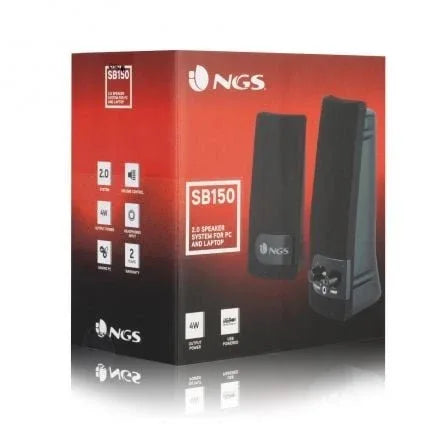 Altavoces NGS Soundband 150/ 4W/ 2.0 - PixelPlaza