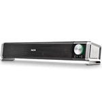 Barra de Sonido con Bluetooth NGS Subway/ 40W/ 2.0/ Negra - PixelPlaza