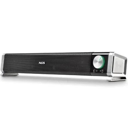 Barra de Sonido con Bluetooth NGS Subway/ 40W/ 2.0/ Negra - PixelPlaza