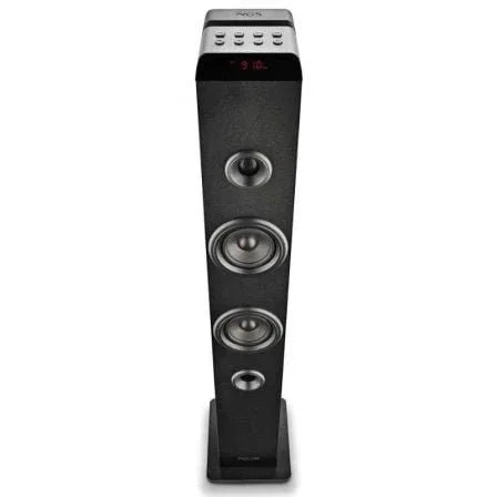 Torre de Sonido con Bluetooth NGS SKY CHARM PRO/ 80W/ 2.0/ Negra - PixelPlaza