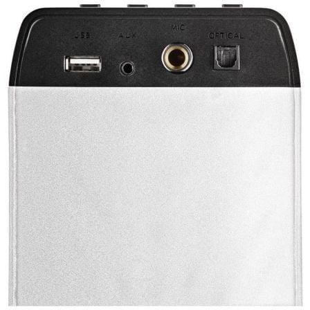 Torre de Sonido con Bluetooth NGS SKY CHARM PRO/ 80W/ 2.0/ Blanca - PixelPlaza